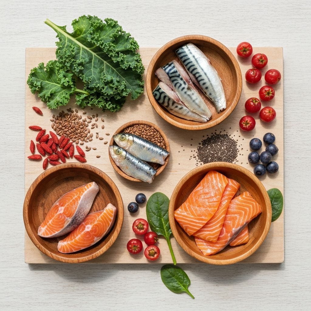 Naturalne źródła omega-3 - ryby, nasiona, jagody